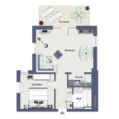 Апартаменты Seepferdchen 01